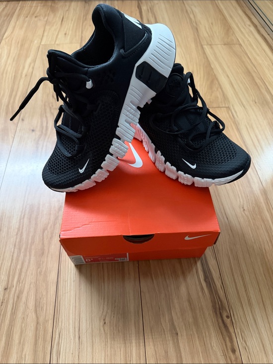Nike Shoes - Nike Black and White Athletic Trainers